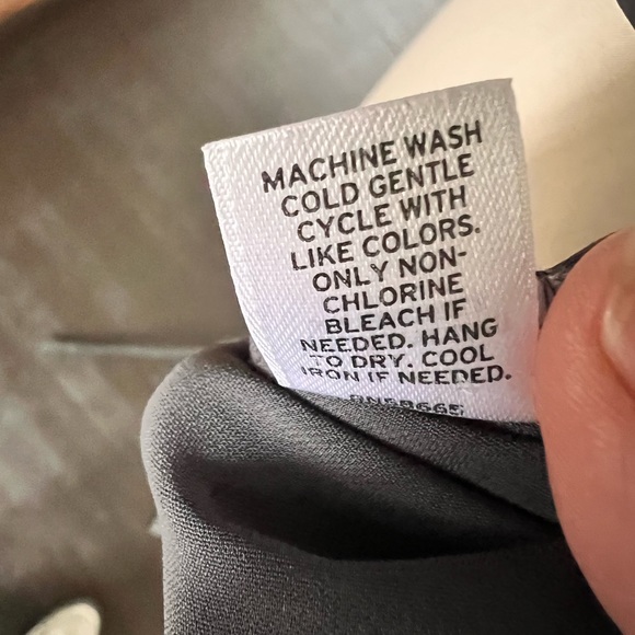 Grey Sheer Racerback Tank - Picture 8 of 9